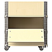Upyard Kräuterkasten Advanced (40 x 60 x 68 cm, Stahl, Natur) | BAUHAUS