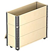 Upyard Kräuterkasten Advanced (80 x 30 x 68 cm, Stahl, Natur) | BAUHAUS