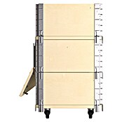 Upyard Maceta para hierbas altas Advanced (120 x 40 x 68 cm, Acero, Natural) | BAUHAUS