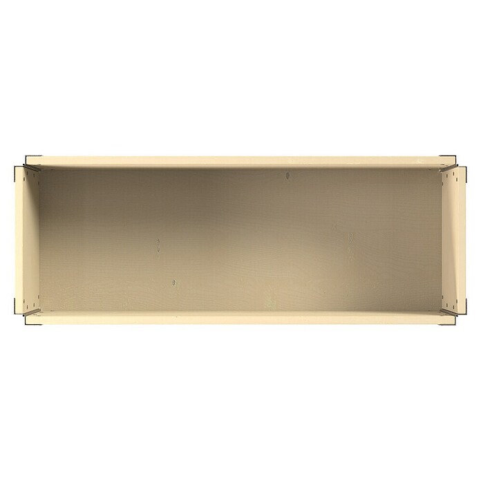 Upyard Kräuterkasten mit Rollen (Natur, 80 x 30 x 19,5 cm) | BAUHAUS