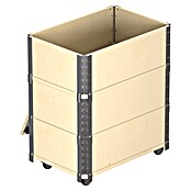 Upyard Kräuterkasten Advanced (40 x 60 x 68 cm, Stahl, Natur) | BAUHAUS