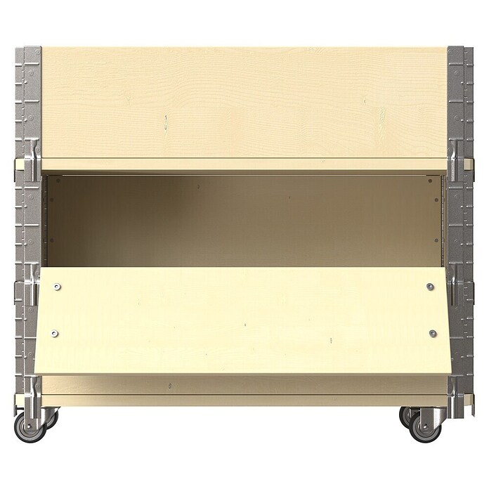 Upyard Kräuterkasten Advanced (80 x 30 x 68 cm, Stahl, Natur) | BAUHAUS