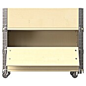 Upyard Kräuterkasten Advanced (80 x 30 x 68 cm, Stahl, Natur) | BAUHAUS