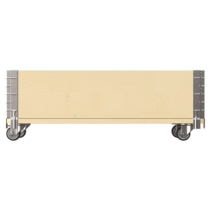 Upyard Kräuterkasten mit Rollen (Natur, 80 x 30 x 19,5 cm) | BAUHAUS