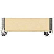 Upyard Kräuterkasten mit Rollen (Natur, 80 x 30 x 19,5 cm) | BAUHAUS