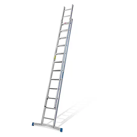 Mauderer  Schiebeleiter Bavaria Schiebeleiter 920 mit Klapptraverse 2x12 Dreikantsprossen