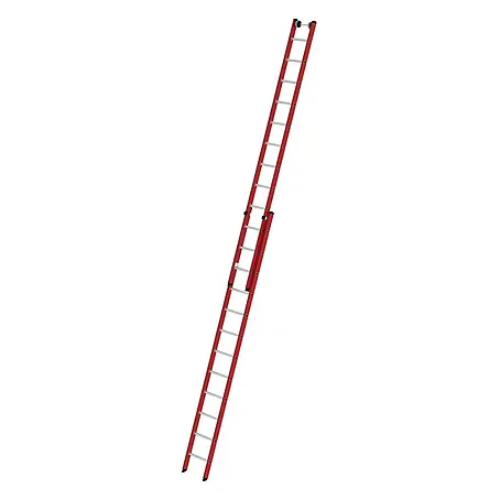 Munk  Schiebeleiter Kunststoff Schiebeleiter 2x12 Sprossen