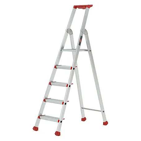 Altrex  Stehleiter Nimba Stufenstehleiter einseitig begehbar 5 Stufen