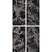Feinsteinzeugfliese Onyx Freedom (60 x 120 cm, Black, Glänzend) | BAUHAUS