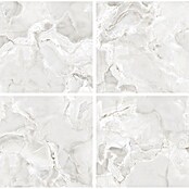 Feinsteinzeugfliese Onyx Freedom (60 x 60 cm, White, Glänzend) | BAUHAUS