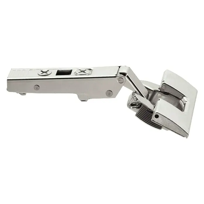 Suki Bisagra con resorte - Presente - Bisagra metálica para herrajes de muebles, ideal para armarios y puertas, brillante y robusta.
