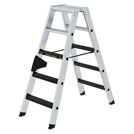 Munk  Stehleiter Stehleiter beidseitig begehbar mit clip-step R13 250kg 5 Stufen