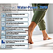 Admiral Fußbodenheizung Water-Power (18,6 x 0,8 m, Beheizbare Fläche: 20 m²)