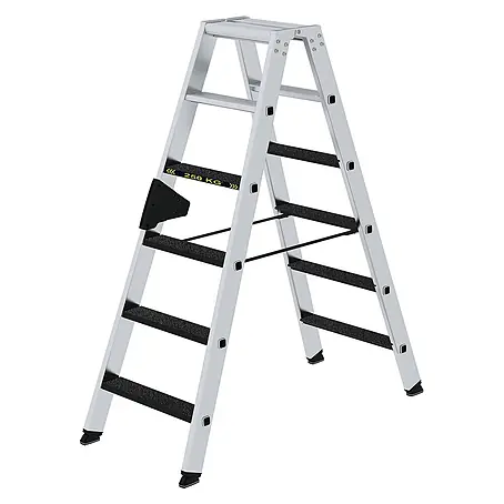 Munk  Stehleiter Stehleiter beidseitig begehbar mit clip-step R13 250kg 6 Stufen