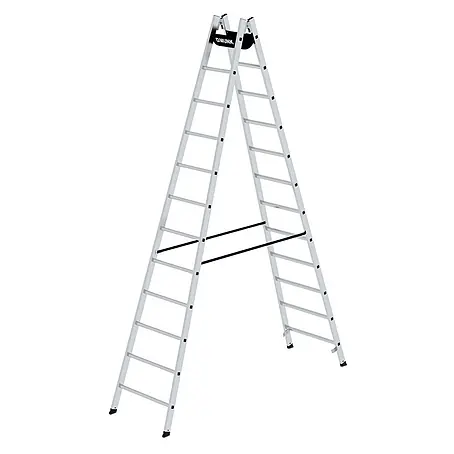 MUNK Sprossenstehleiter 2x12 Sprossen