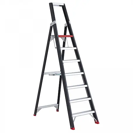 Altrex  Stehleiter Taurus einseitig begehbare Stufenstehleiter TGB 7 Stufen