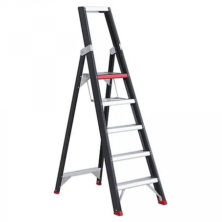 Altrex  Stehleiter Taurus einseitig begehbare Stufenstehleiter TGB 5 Stufen