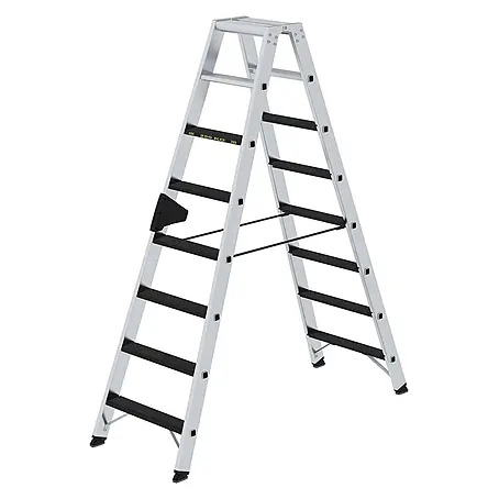 Munk  Stehleiter Stehleiter beidseitig begehbar mit clip-step R13 250kg 8 Stufen