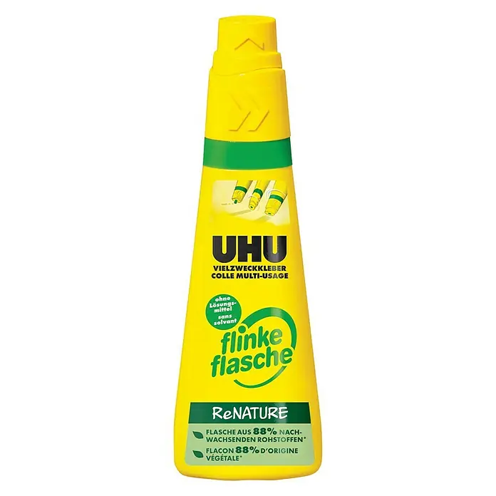 UHU Flinke Flasche Alleskleber ReNature