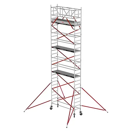 Altrex  Rollgerüst Fahrgerüst RS Tower 51 Aluminium mit Fiber-Deck Plattform 9,20m AH schmal