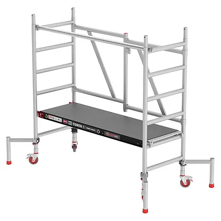 Altrex  Rollgerüst Klappgerüst RS Tower 54 Aluminium Holz-Plattform 0,75x1,85m ohne Safe-Quic