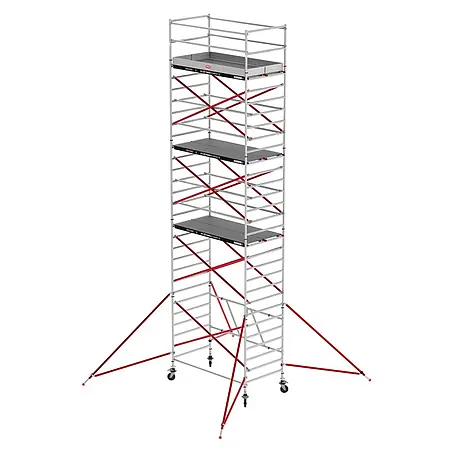Altrex  Rollgerüst RS Tower 55 ohne Safe-Quick® 9,8m Arbeitshöhe Fiber-Deck 1,85m