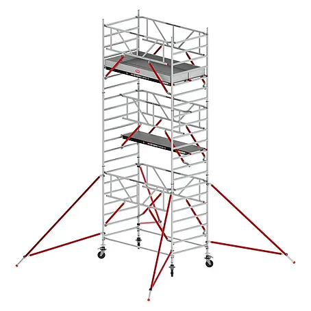Altrex  Rollgerüst Fahrgerüst RS Tower 52-S Aluminium mit Safe-Quick und Holz-Plattform 7,20m
