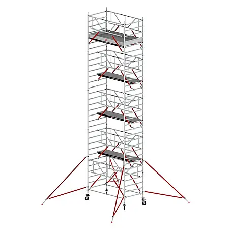 Altrex  Rollgerüst Fahrgerüst RS Tower 52-S Aluminium mit Safe-Quick und Holz-Plattform 10,20