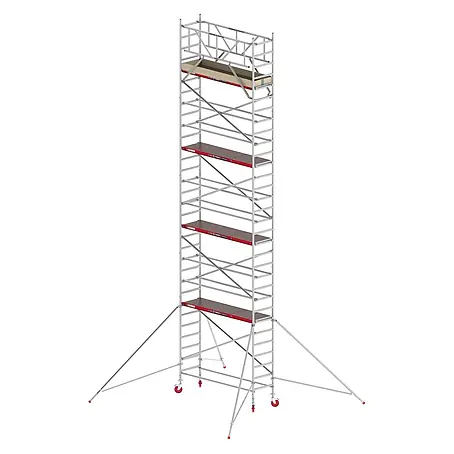 Altrex  Rollgerüst Fahrgerüst RS Tower 41 Alu mit Holz-Plattform 10,20m AH breit 0,75x2,45m