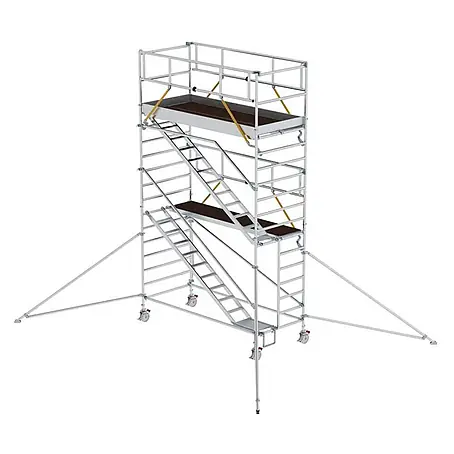 Munk  Rollgerüst Rollgerüst SG mit Schrägaufstiegen 1,35x3,00m und Ausleger 6,47m AH