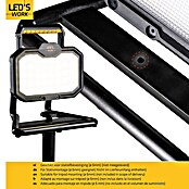 LED's work LED baterijski reflektor  (Do x Š x V: 17,5 x 23,6 x 25,3 cm, 2.000 lm, Barva svetlobe: Nevtralno bela, Deluje na baterijo, IP54) | 3099 - Baustrahler | CAKC - Mobiles Arbeitslicht | CAK - Technisches Licht | CA - Beleuchtung | C - Elektro | BAUHAUS