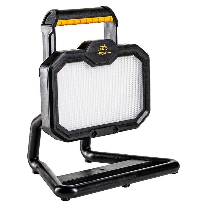 LED's work LED baterijski reflektor  (Do x Š x V: 17,5 x 23,6 x 25,3 cm, 2.000 lm, Barva svetlobe: Nevtralno bela, Deluje na baterijo, IP54) | 3099 - Baustrahler | CAKC - Mobiles Arbeitslicht | CAK - Technisches Licht | CA - Beleuchtung | C - Elektro | BAUHAUS