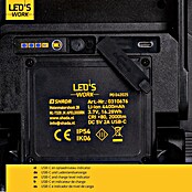LED's work LED baterijski reflektor  (Do x Š x V: 17,5 x 23,6 x 25,3 cm, 2.000 lm, Barva svetlobe: Nevtralno bela, Deluje na baterijo, IP54) | 3099 - Baustrahler | CAKC - Mobiles Arbeitslicht | CAK - Technisches Licht | CA - Beleuchtung | C - Elektro | BAUHAUS