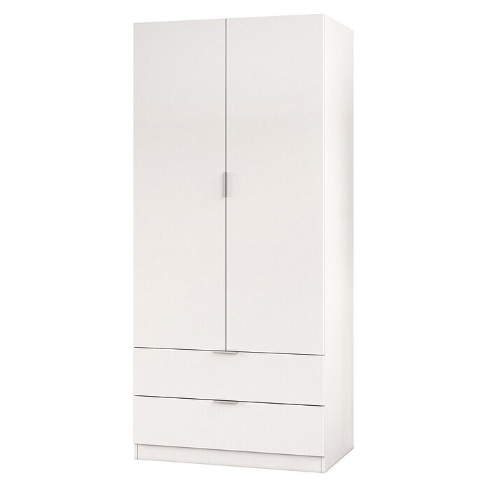 Armario para ropa LCX222 (L x An x Al: 52 x 81 x 180 cm, Blanco, Espesor: 15 mm) | BAUHAUS
