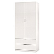 Armario para ropa LCX222 (L x An x Al: 52 x 81 x 180 cm, Blanco, Espesor: 15 mm) | BAUHAUS