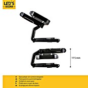 LED's work LED baterijski reflektor  (Do x Š x V: 17,5 x 23,6 x 25,3 cm, 2.000 lm, Barva svetlobe: Nevtralno bela, Deluje na baterijo, IP54) | 3099 - Baustrahler | CAKC - Mobiles Arbeitslicht | CAK - Technisches Licht | CA - Beleuchtung | C - Elektro | BAUHAUS