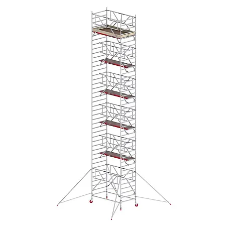 Altrex  Rollgerüst Fahrgerüst RS Tower 42-S Aluminium Safe-Quick mit Holz-Plattform 13,20m AH