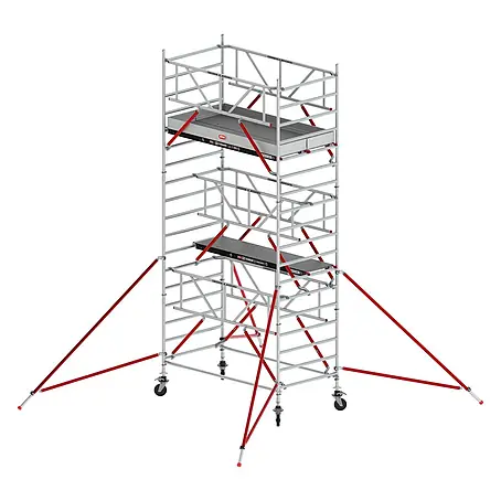 Altrex  Rollgerüst Fahrgerüst RS Tower 52-S Aluminium mit Safe-Quick und Fiber-Deck Plattform