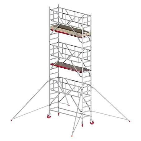 Altrex  Rollgerüst Fahrgerüst RS Tower 41-S Aluminium mit Safe-Quick und Holz-Plattform 7,20m