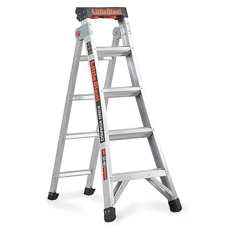 Altrex  Mehrzweckleiter King Kombo 3-in-1 Stehleiter mit 5+3 Stufen