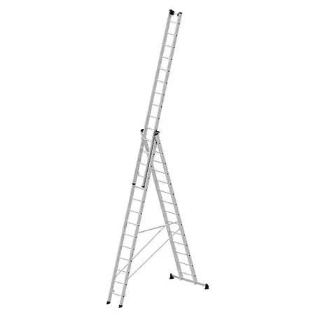 Munk  Mehrzweckleiter Mehrzweckleiter mit Nivello® Traverse 3x14 Sprossen