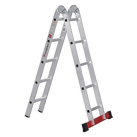 Euroline  Mehrzweckleiter Premium 317 Klappleiter 2x5 Sprossen