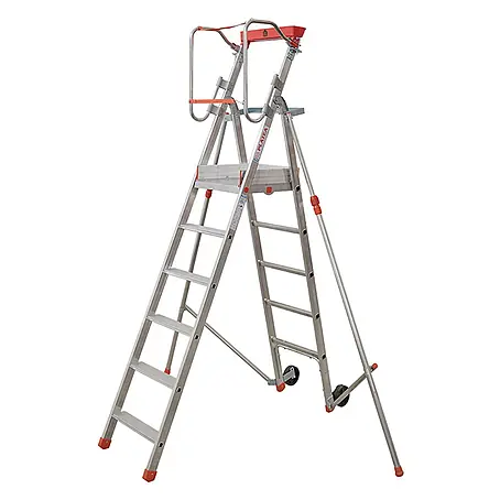 Facal  Treppenpodest Platea Podesttreppe Aluminium S300 6 Stufen