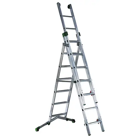 Facal  Mehrzweckleiter Mehrzweckleiter SUPERPRIMA S600 3-teilig 6+7+7 Sprossen