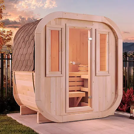 FinnTherm  Fasssauna ScandiCube Mini XXS