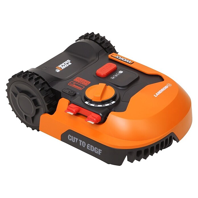 Worx Landroid Robot cortacésped (20 V, Iones de litio, 2 Ah, 1 batería, Recomendación máxima de superficie: 500 m²)
