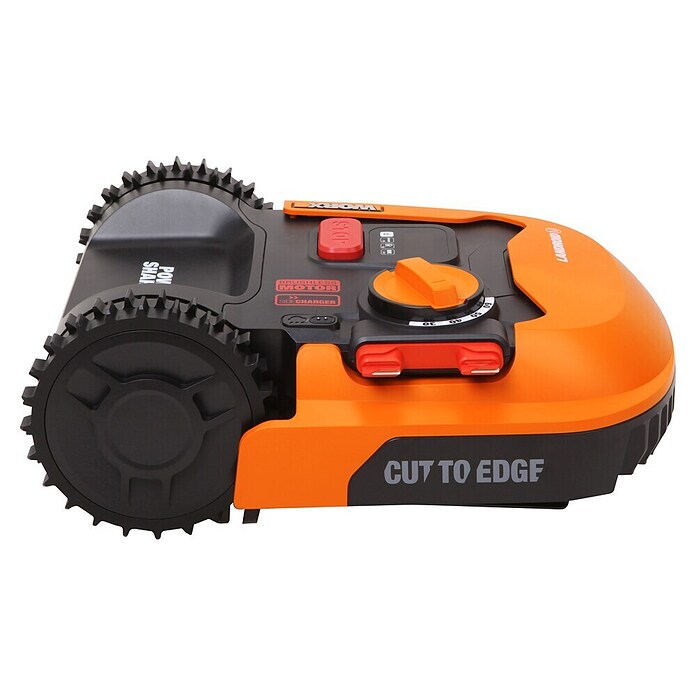 Worx Landroid Robot cortacésped (20 V, Iones de litio, 2 Ah, 1 batería, Recomendación máxima de superficie: 500 m²)