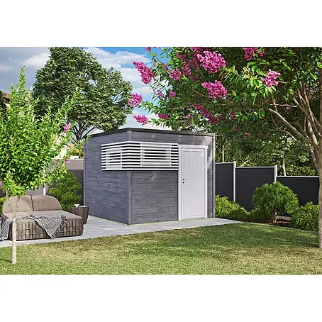 Fjordholz  Gartenhaus Q-BIC Modern 44 A