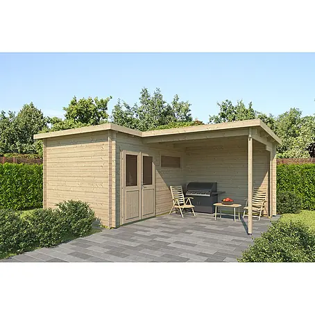 Fjordholz  Gartenhaus Lola 28 ohne Imprägnierung