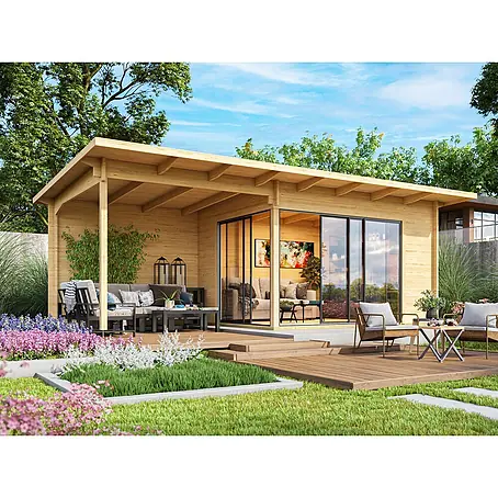 Fjordholz  Gartenhaus Starla 44 D